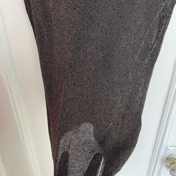 Rag & Bone Priya Tank Black Metallic Sheer - Picture 5 of 7